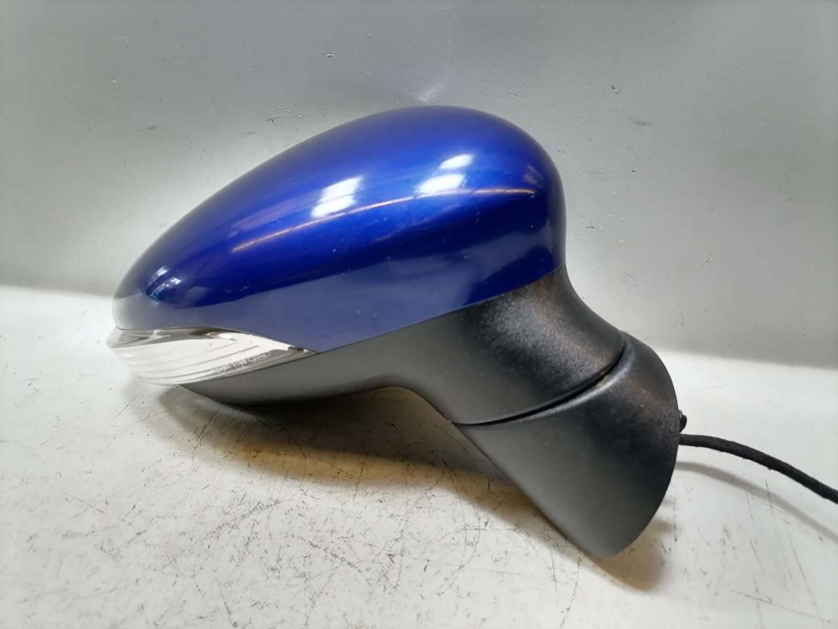 Ford Fiesta JA8 original Au&szlig;enspiegel rechts elektrisch anklappbar Indic Blau Metallic Bj.2016